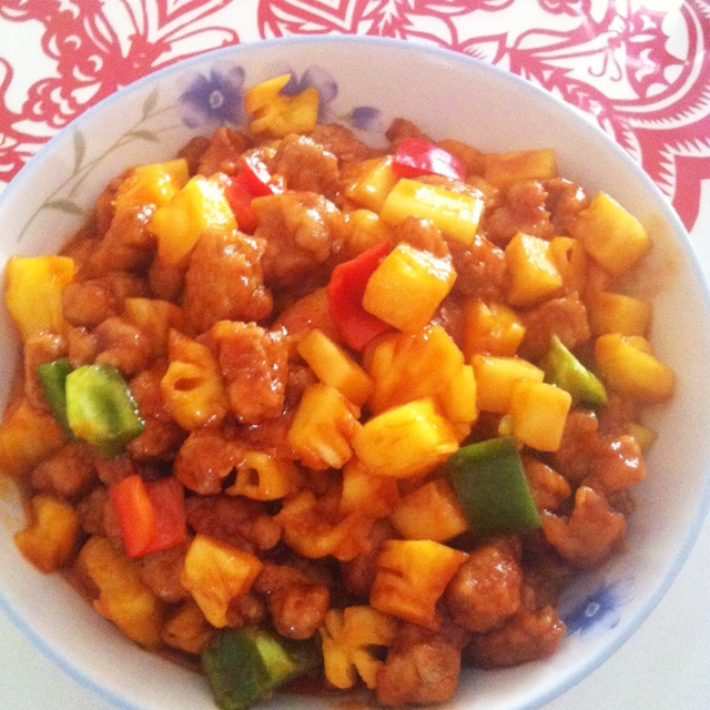 菠萝咕噜肉