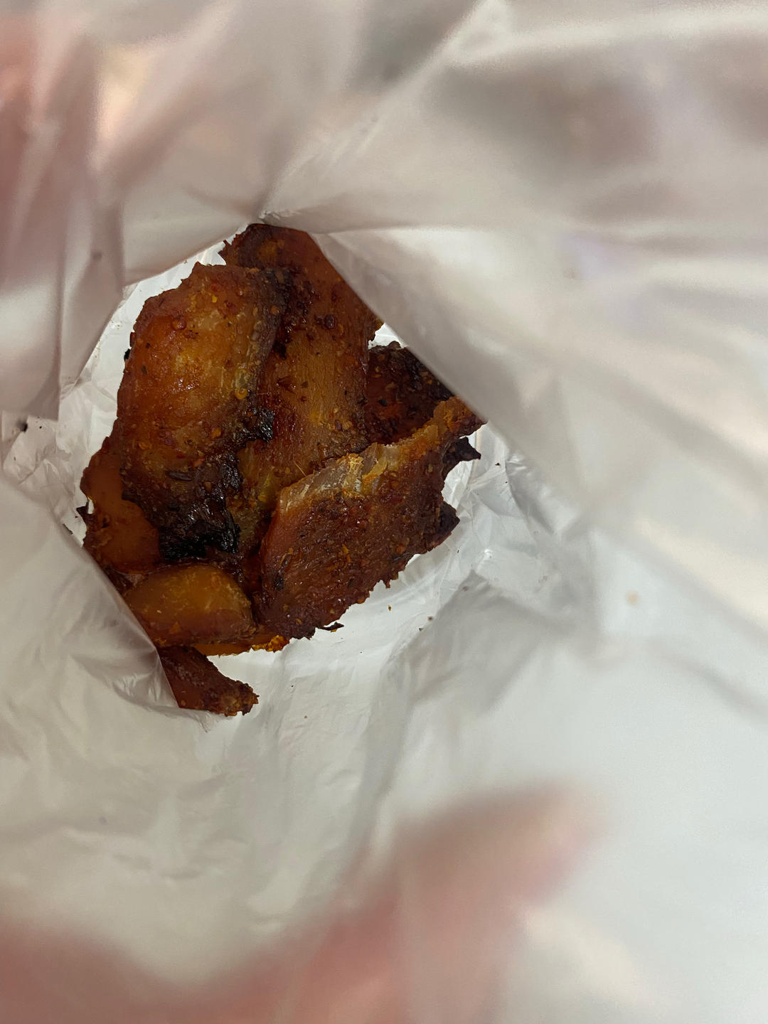 烤鸡胸肉干（人吃 有调料）