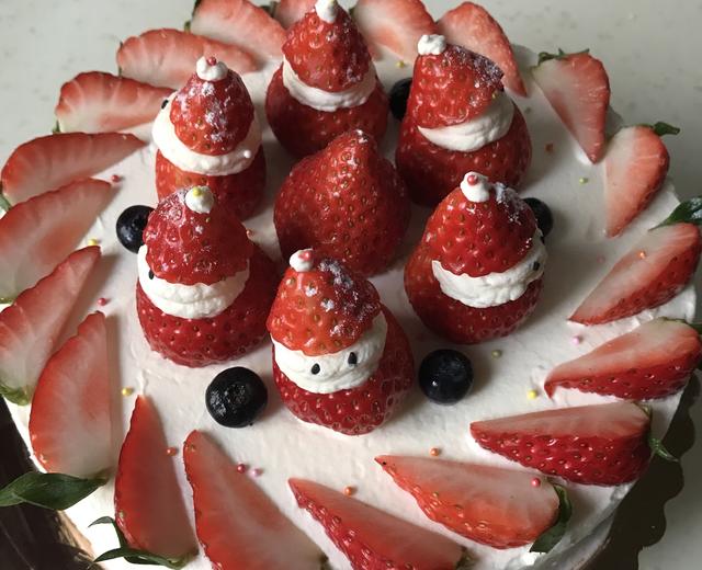 圣诞老人蛋糕的做法