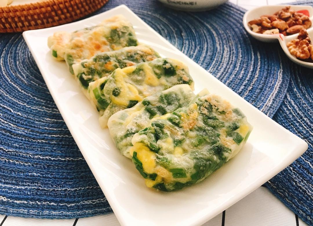 皮薄馅多的韭菜盒子