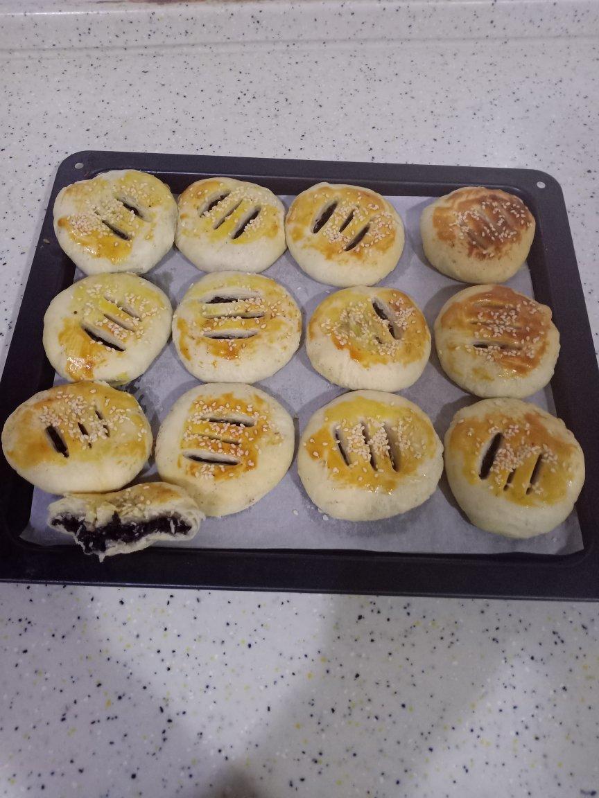 紫米馅老婆饼超快手（不用出膜不用醒面）