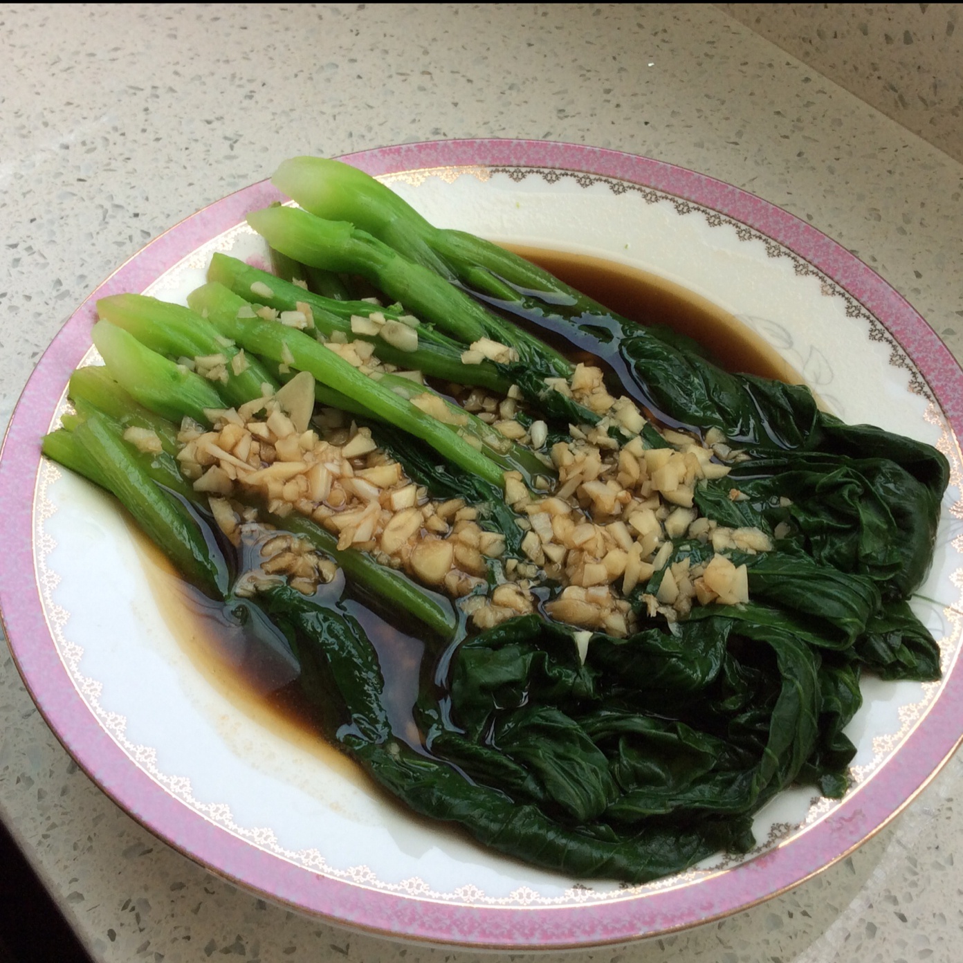 白灼菜心