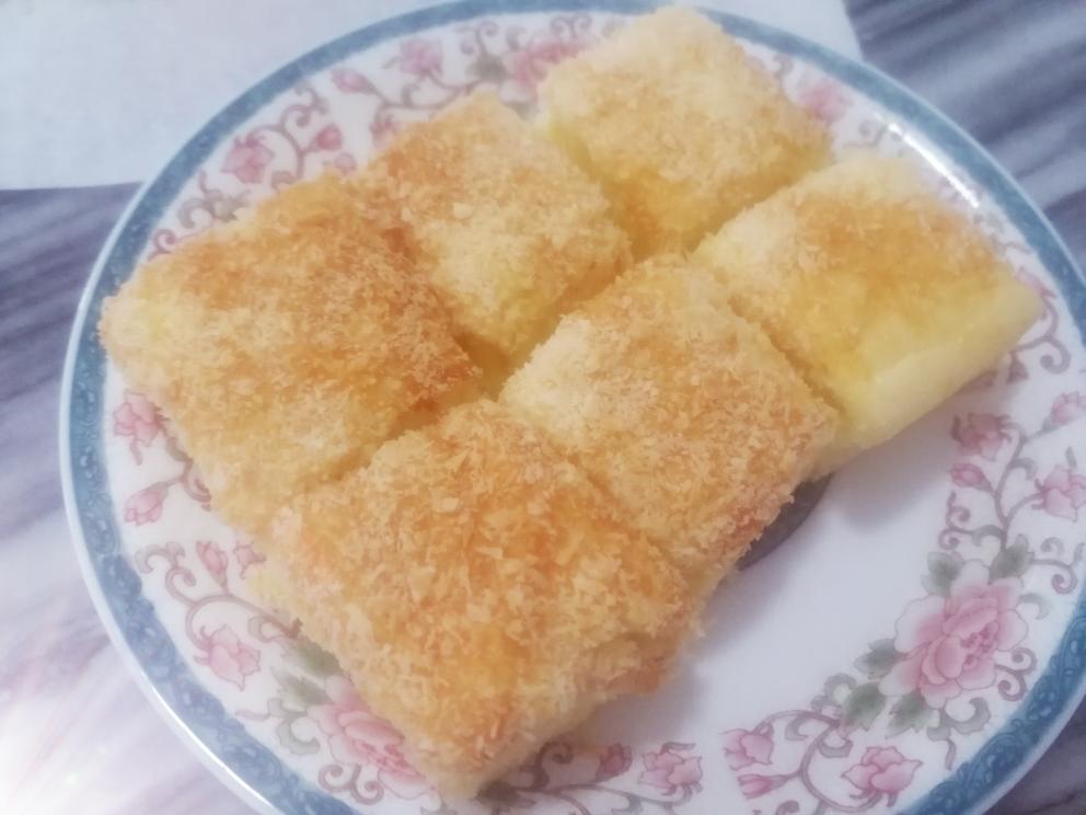 椰蓉棉花蛋糕（做过的最好吃的方子没有之一）的做法