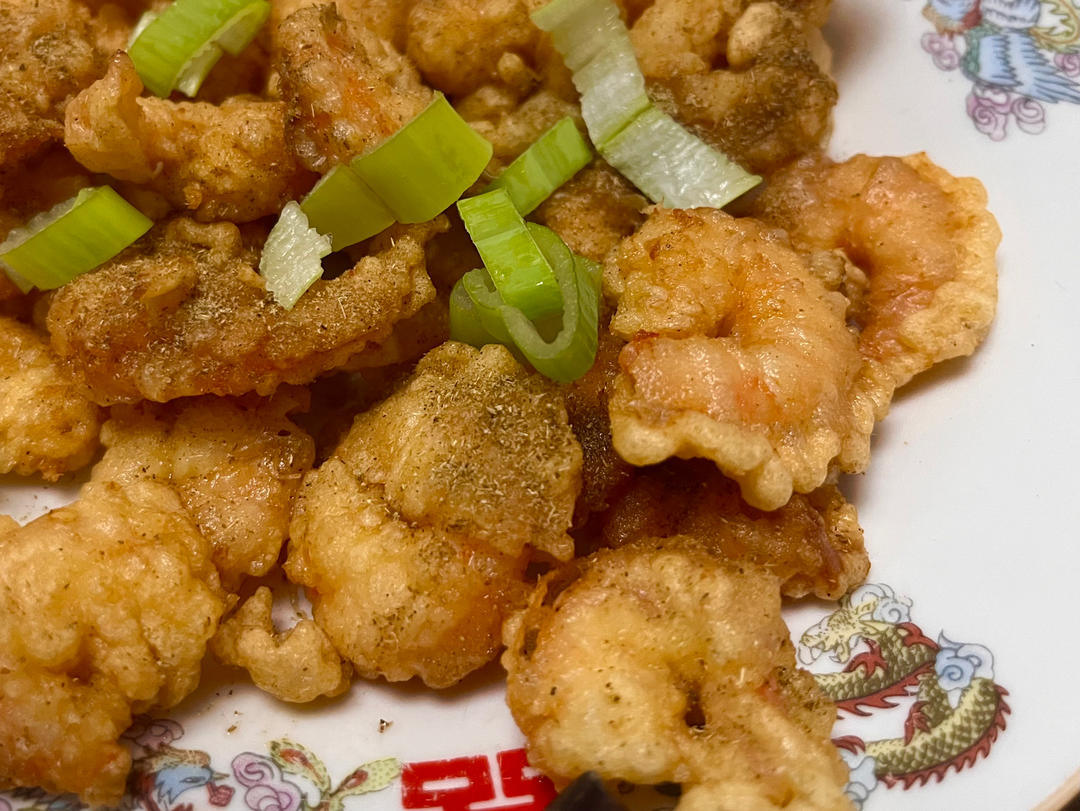 椒盐虾仁