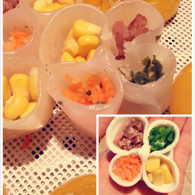 四季发财水晶饺