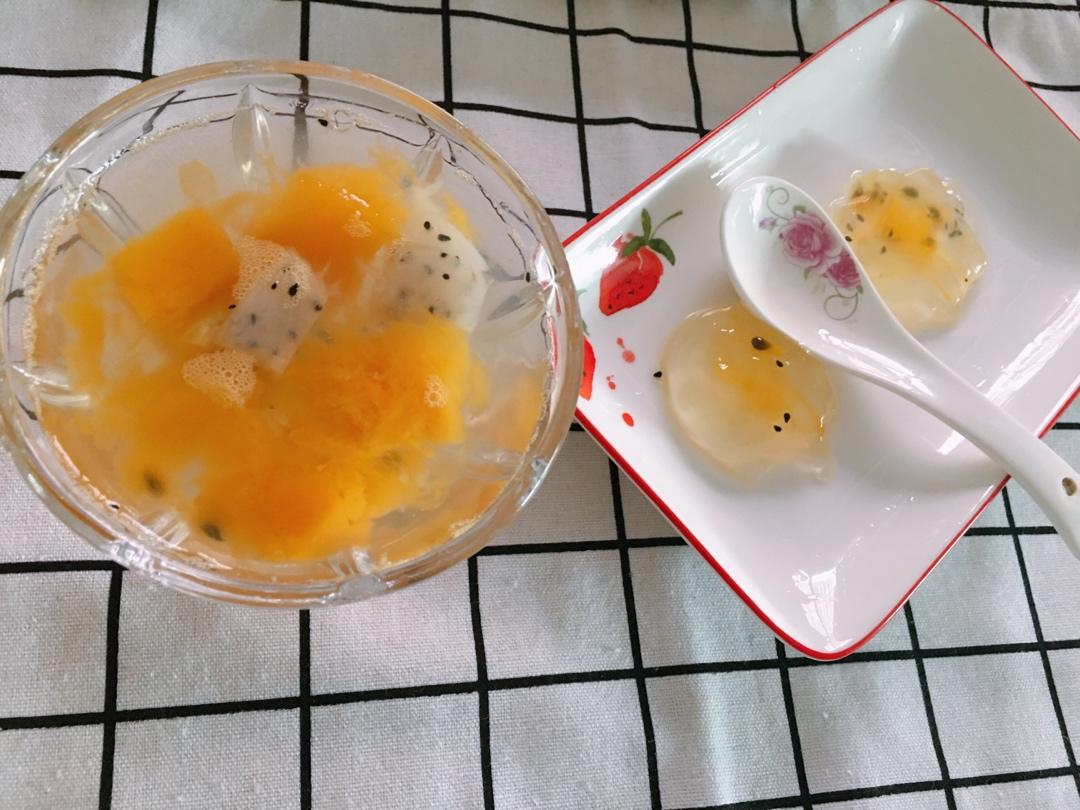 百香果🍮布丁果冻【白凉粉版】