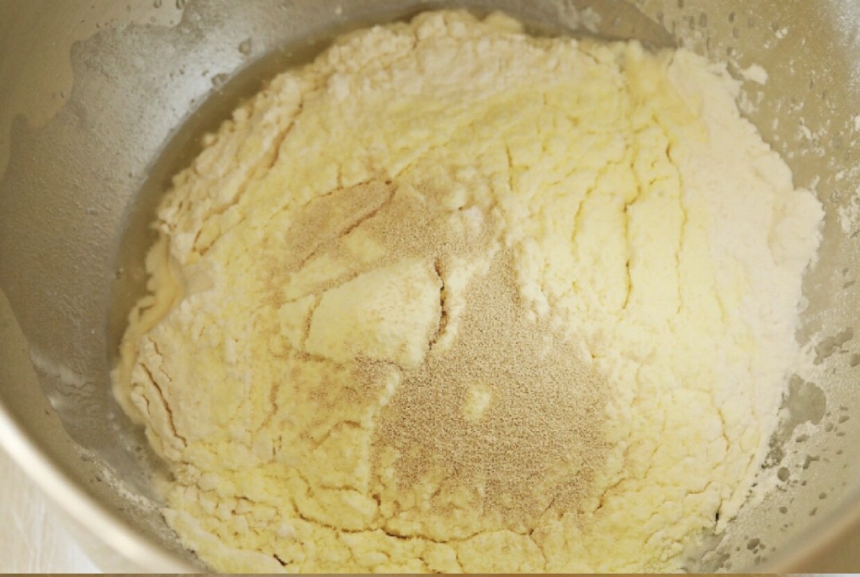 桂花奶酪面包的做法 步骤5