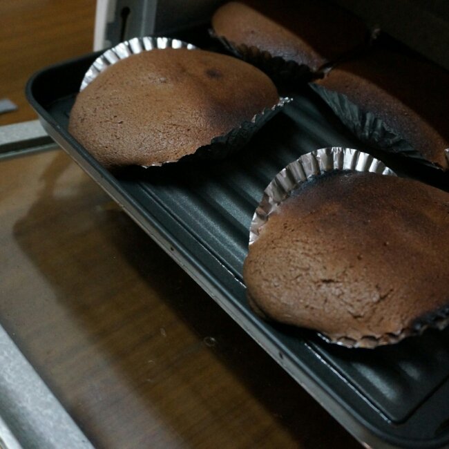 莫尼卡美食厨房：爆浆巧克力蛋糕