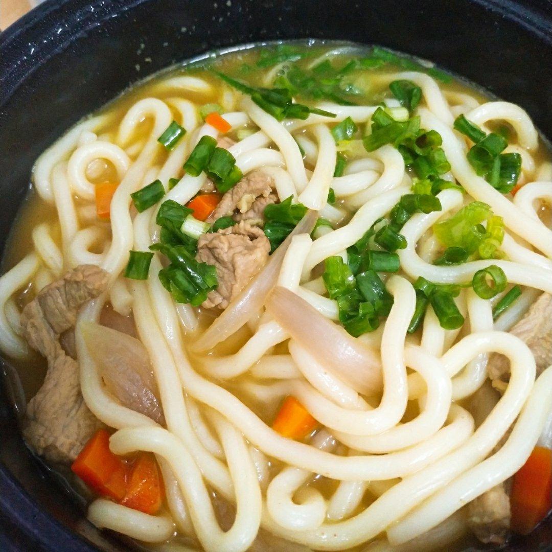 咖喱肥牛乌冬面