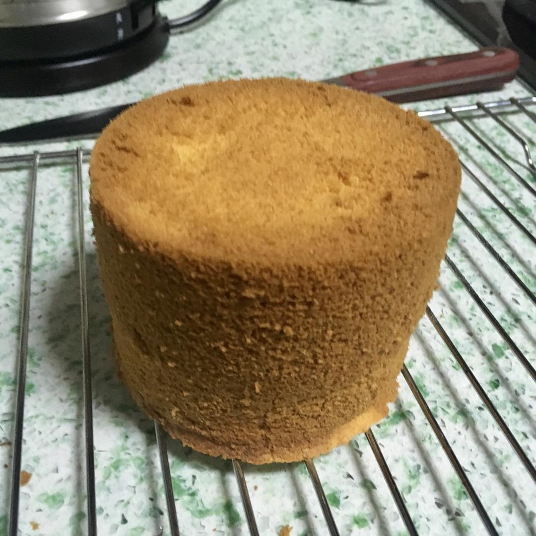 超好记八寸戚风蛋糕（后蛋法）