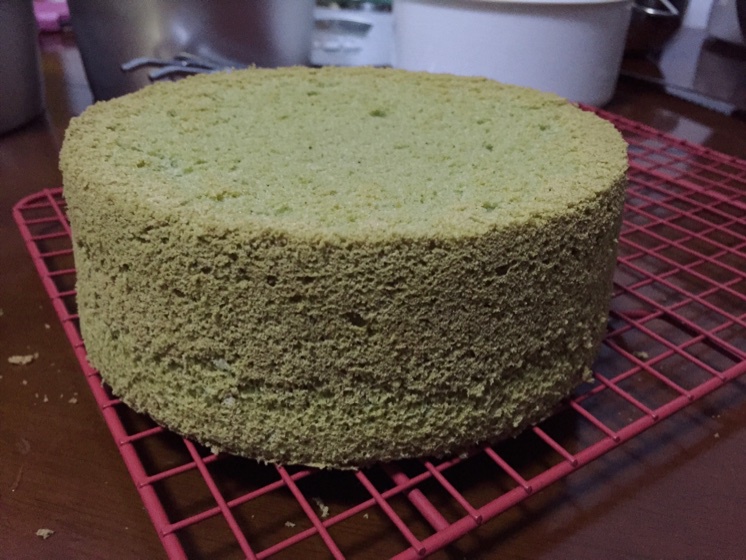 抹茶戚风蛋糕