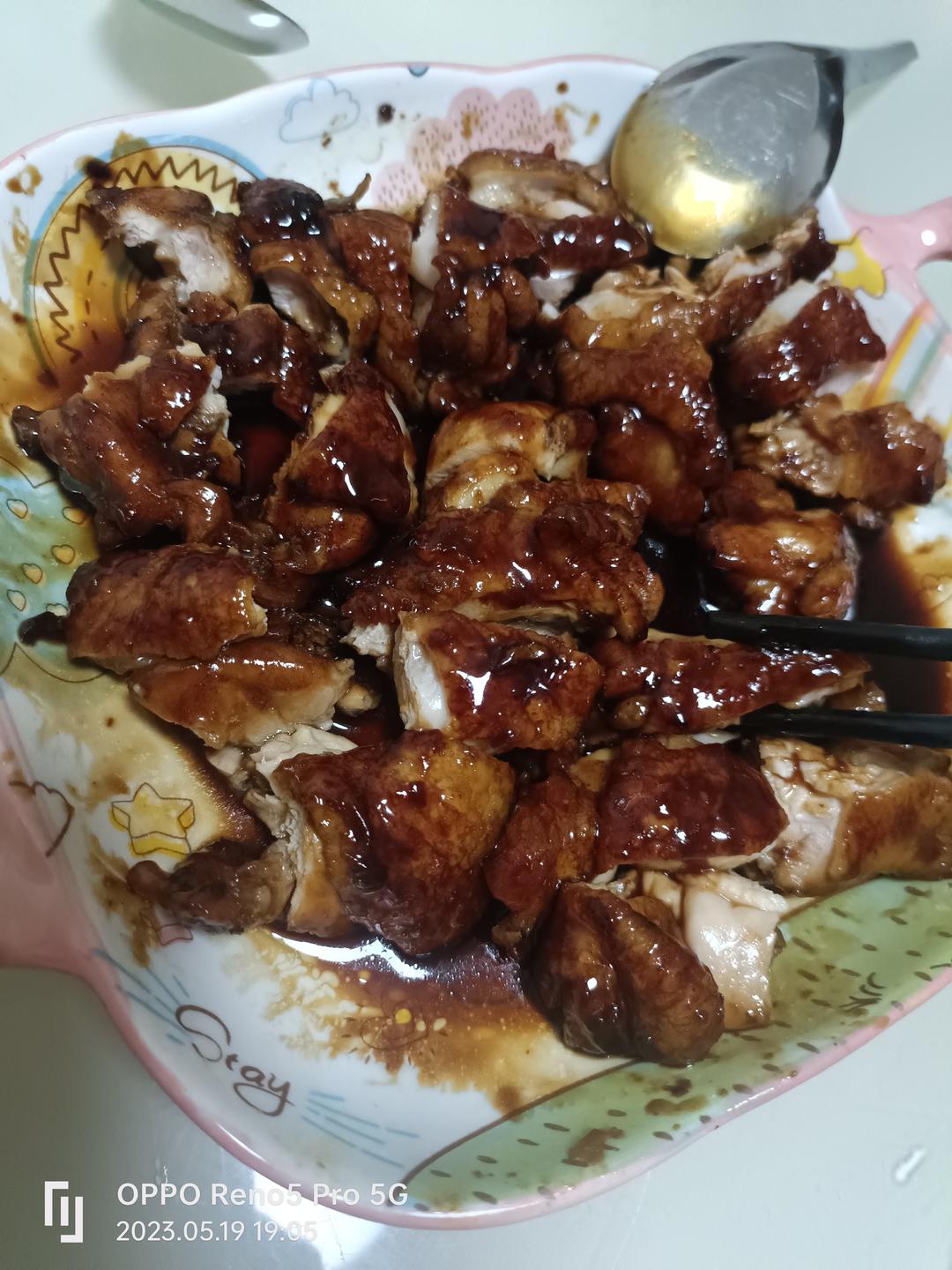 不放一滴油的照烧鸡腿饭