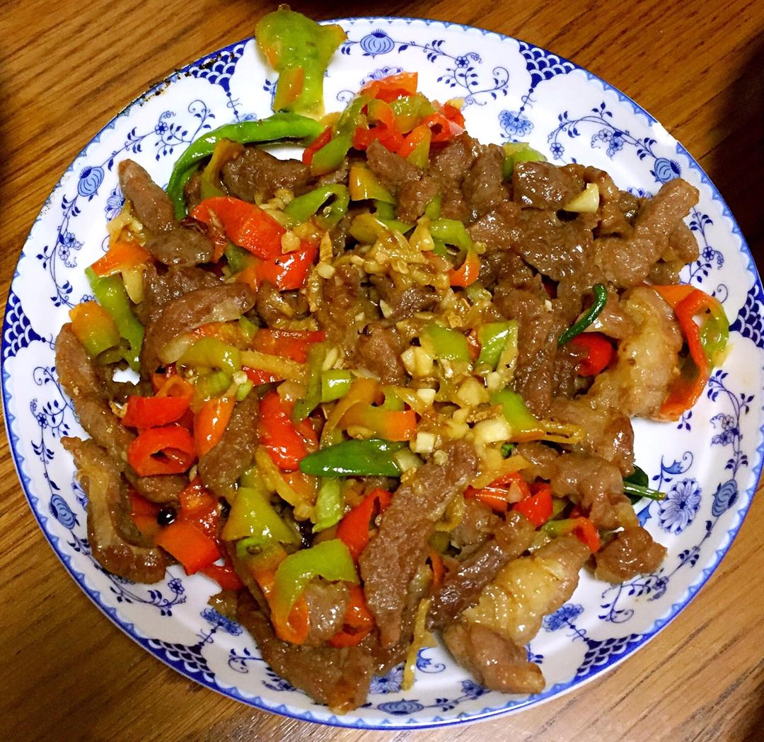 小炒牛肉