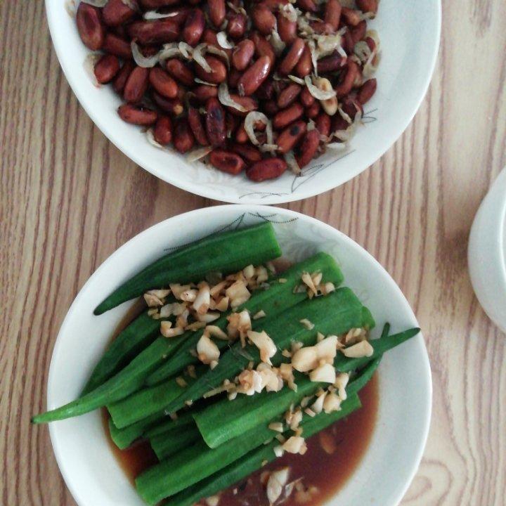 蒜蓉秋葵