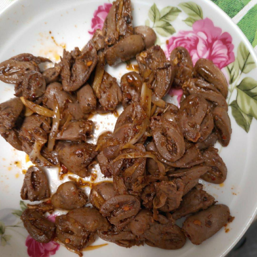 辣炒鸡心