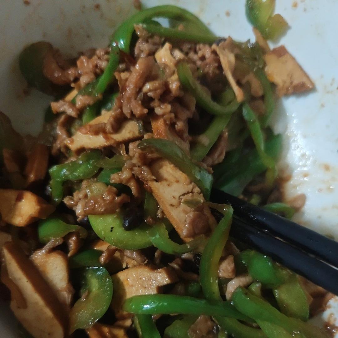 超下饭/青椒香干炒肉丝