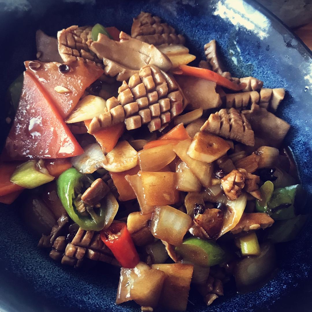 爆炒腰花