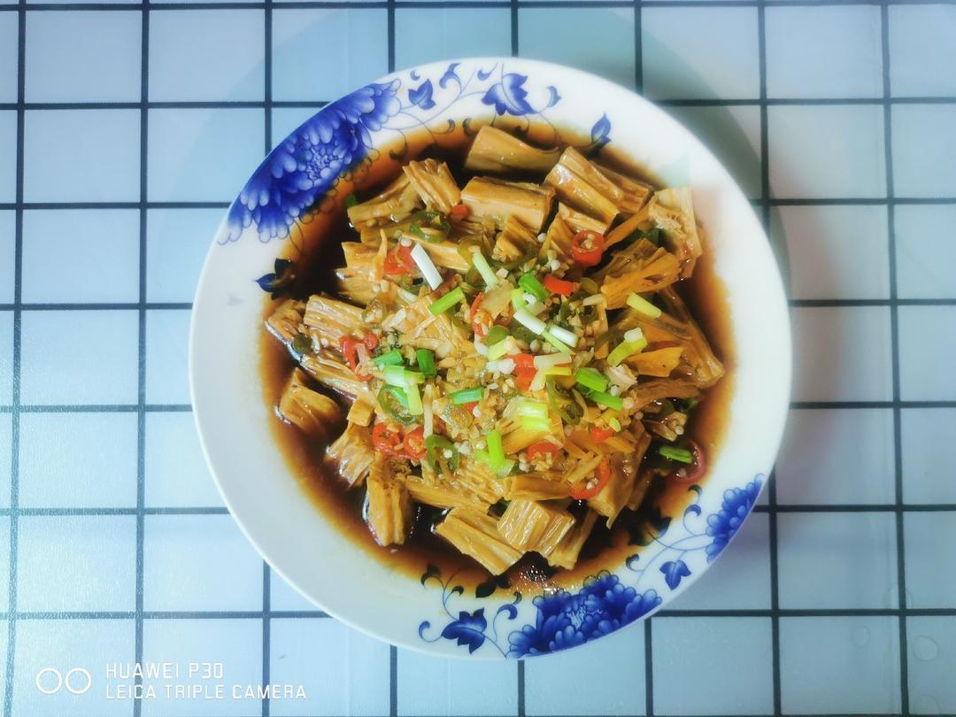 凉拌腐竹