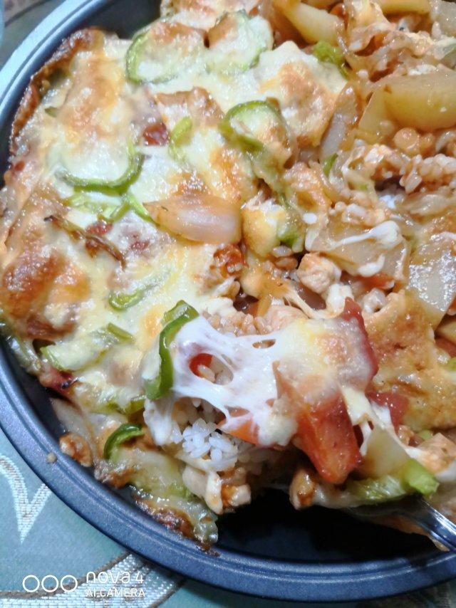 番茄鸡肉浓情焗饭【两人份】