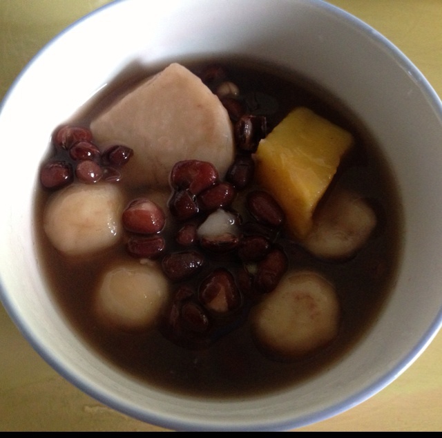 芋圆红豆沙