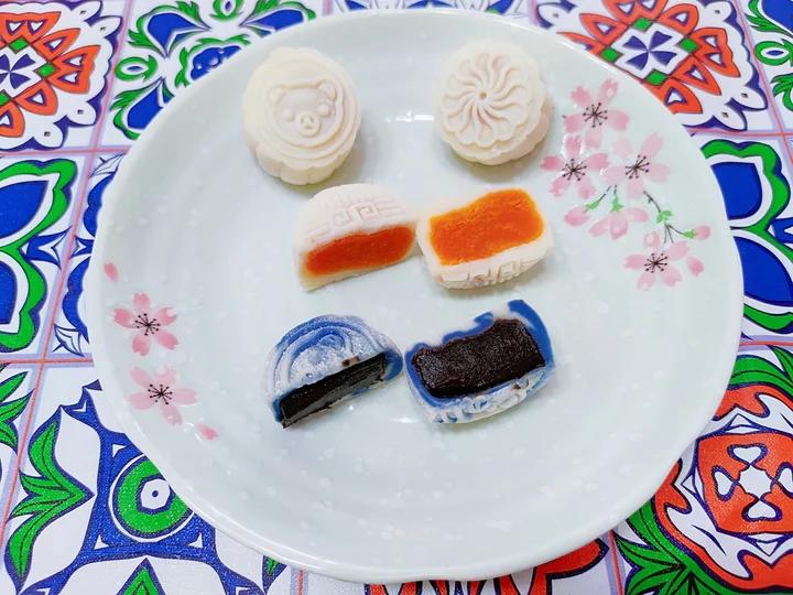 《Tinrry+》萌萌的小白兔冰皮月饼，快手简单，冰凉酸甜超解腻！