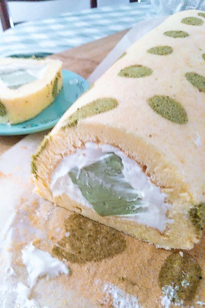 抹茶奶冻