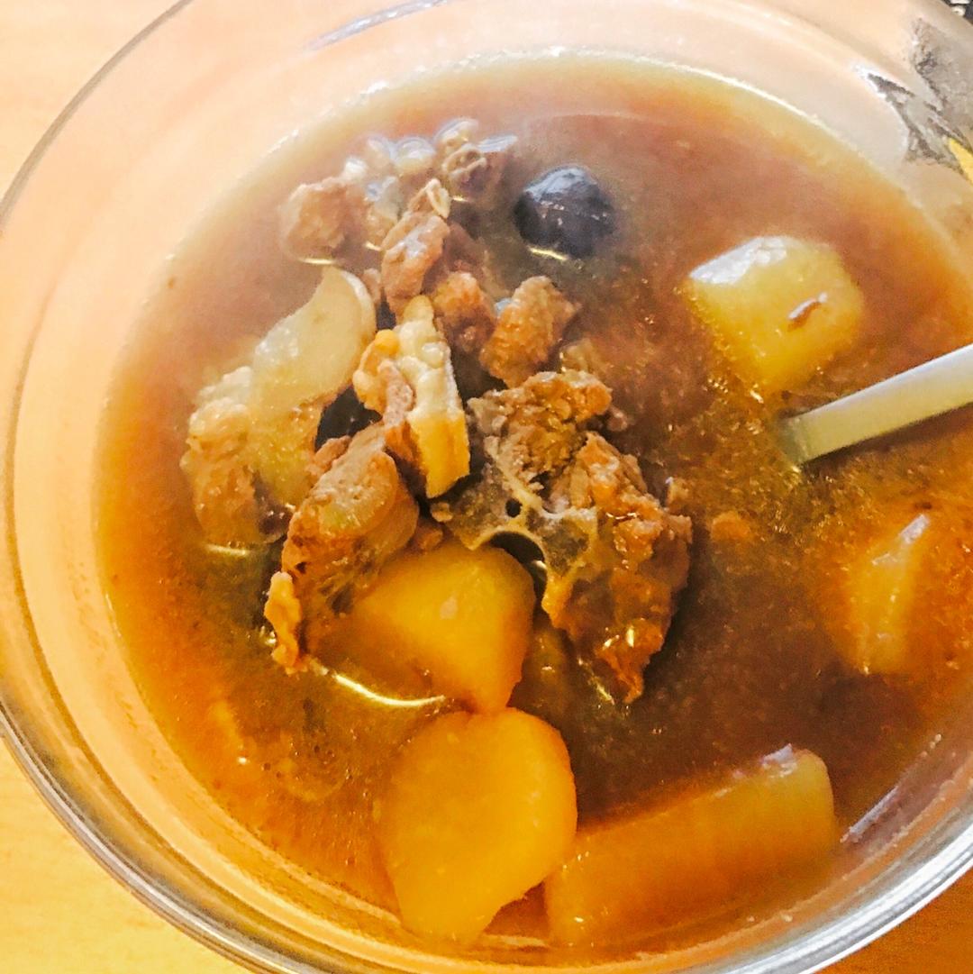 羊肉萝卜汤