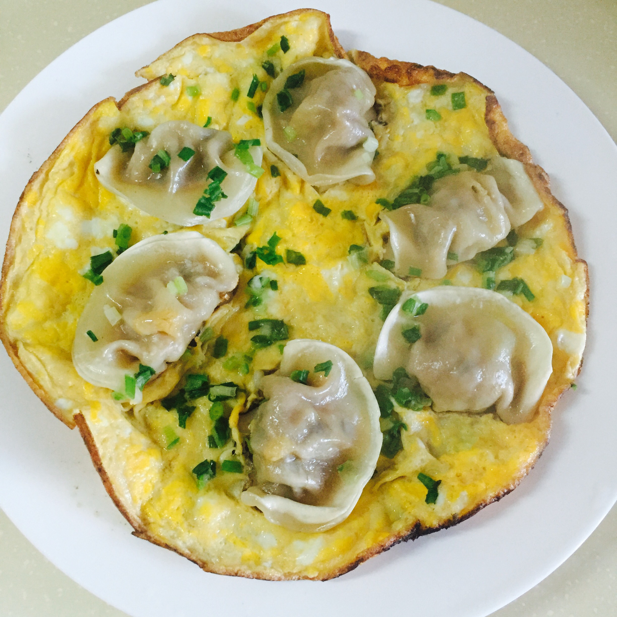 dorislohh做的蛋抱煎饺速冻饺