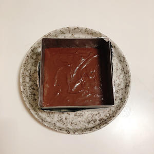 简单免烤☕️咖啡巧克力慕斯蛋糕🍰多重口感的做法 步骤11