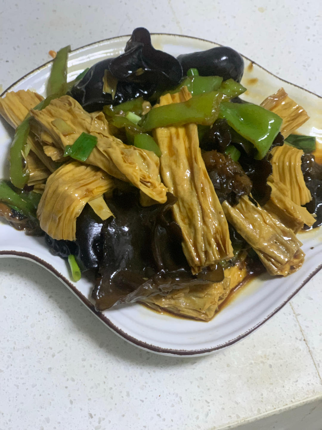 比肉还好吃的烧腐竹