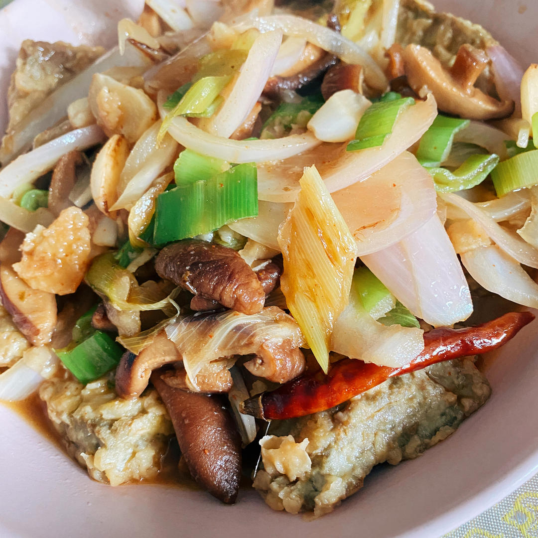 风味黑豆腐