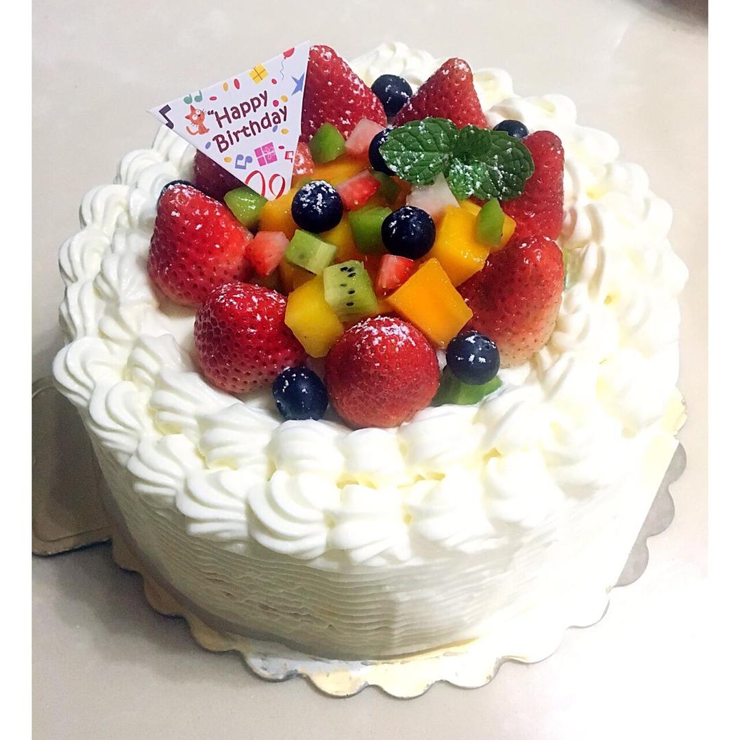 《Tinrry+》草莓奶油蛋糕（8寸配方）
