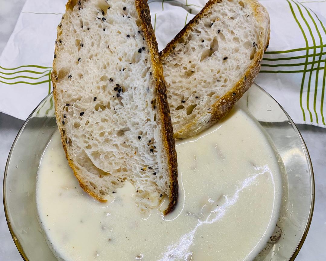 纯奶手撕吐司的做法 步骤1