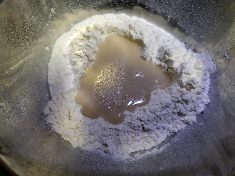纯奶手撕吐司的做法 步骤1