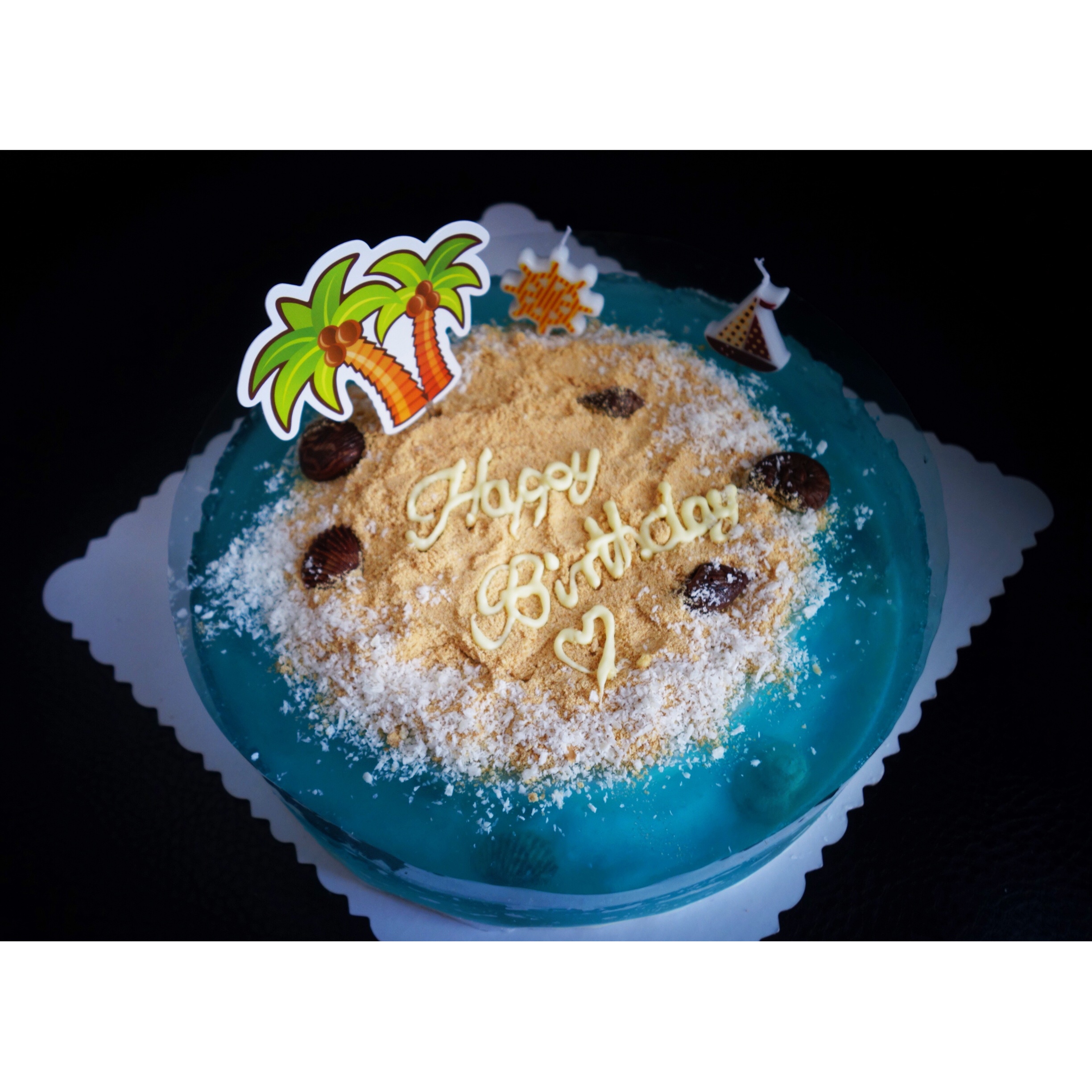 蛋糕覆盖式果冻外层