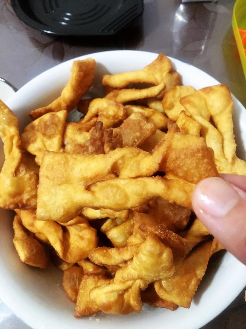 炸翻饺！你们管它叫排叉，还是翻饺？
