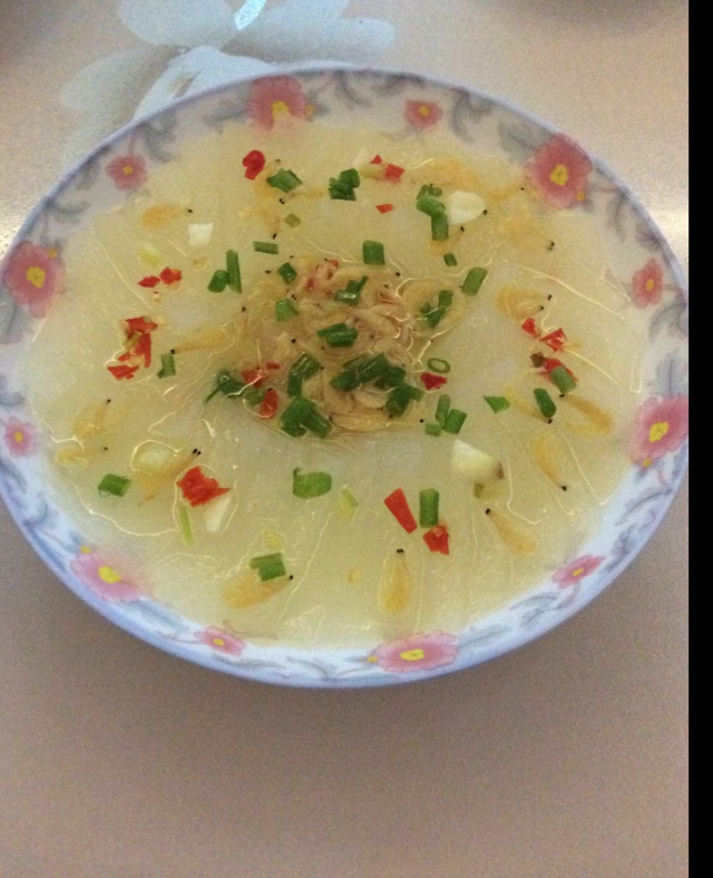 肉末蒸冬瓜