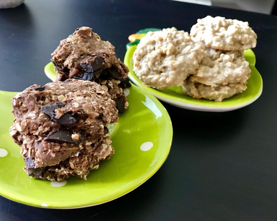 燕麦饼干和巧克力燕麦饼干🍪的做法