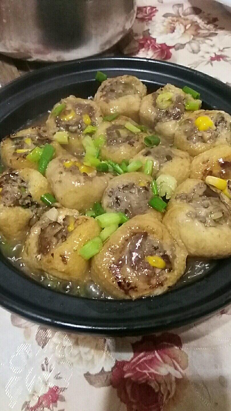 豆腐泡塞肉