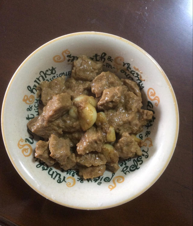 黑蒜子牛肉粒