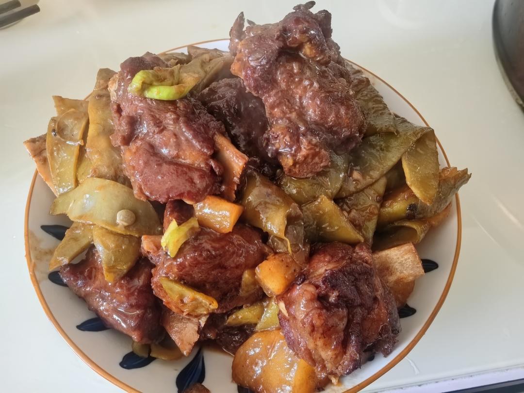 排骨炖豆角