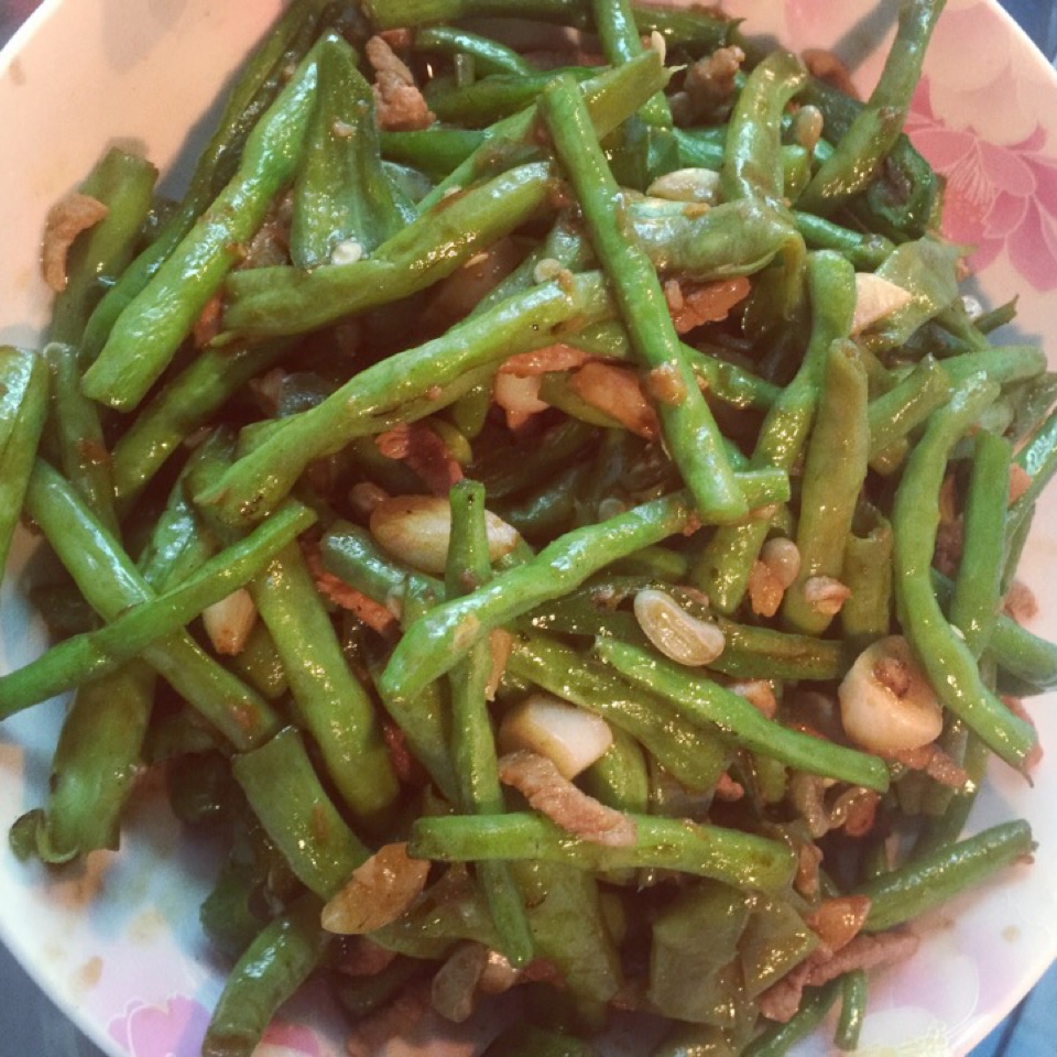 豇豆炒肉