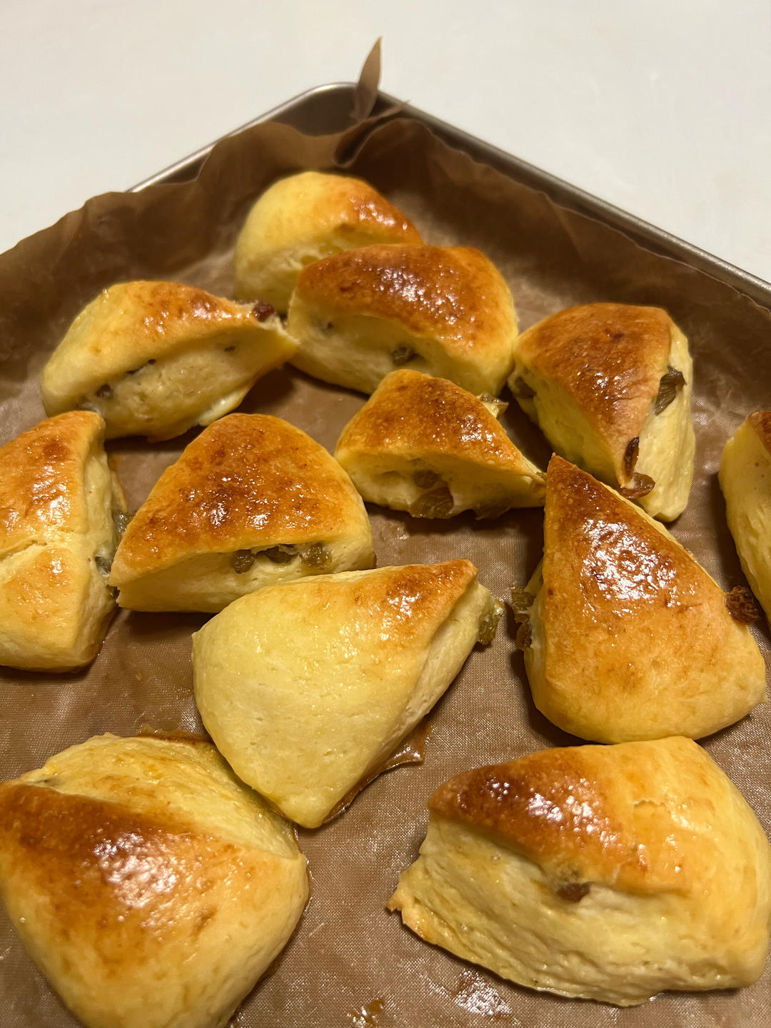 葡萄干司康（酵母版）