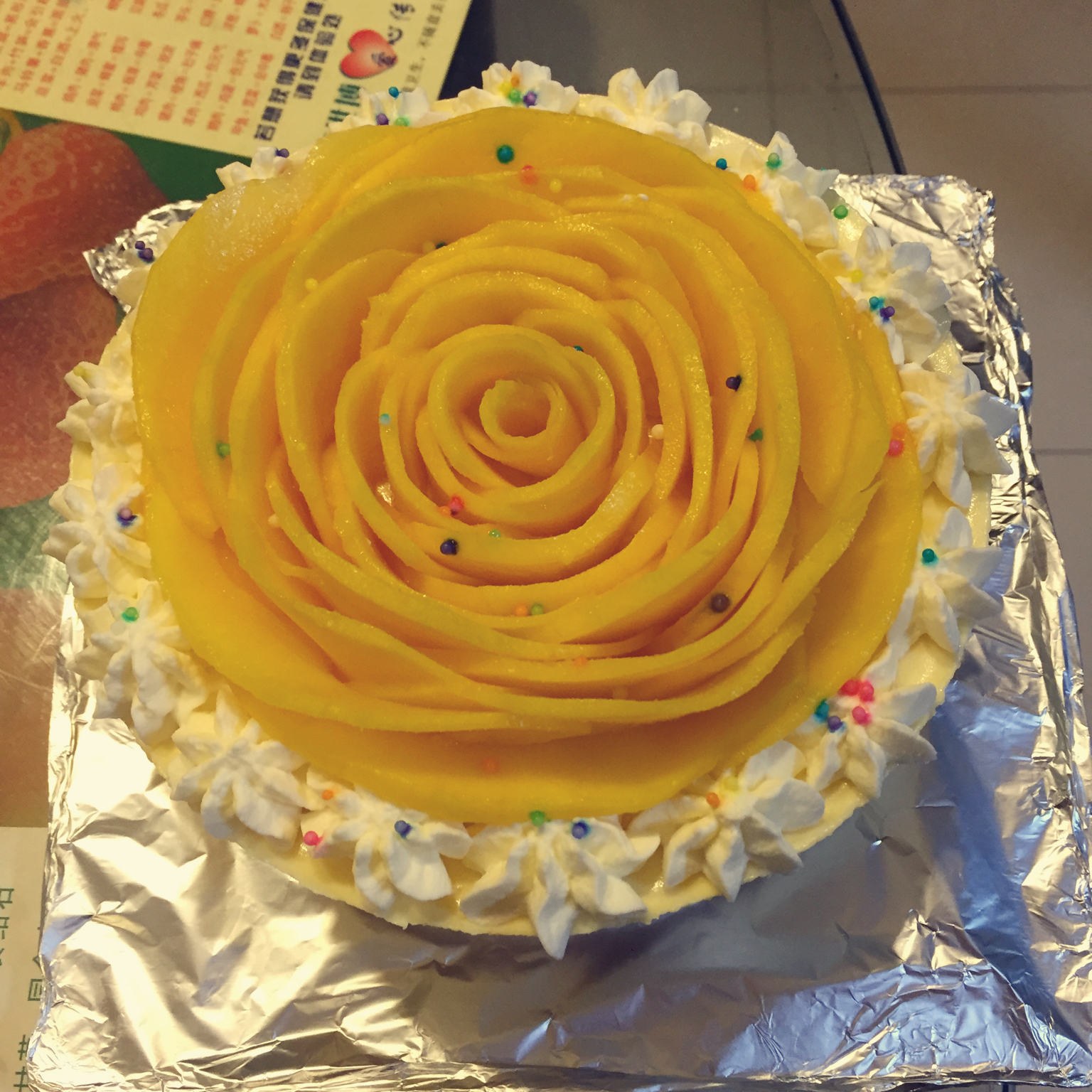 《Tinrry下午茶》教你做芒果流心慕斯（6寸配方）