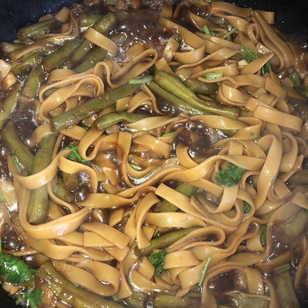 豆角焖面