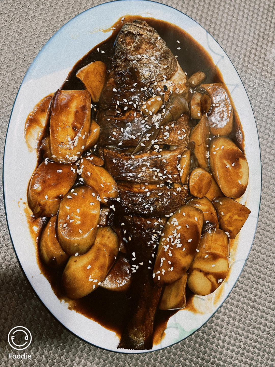 黄鱼烧年糕