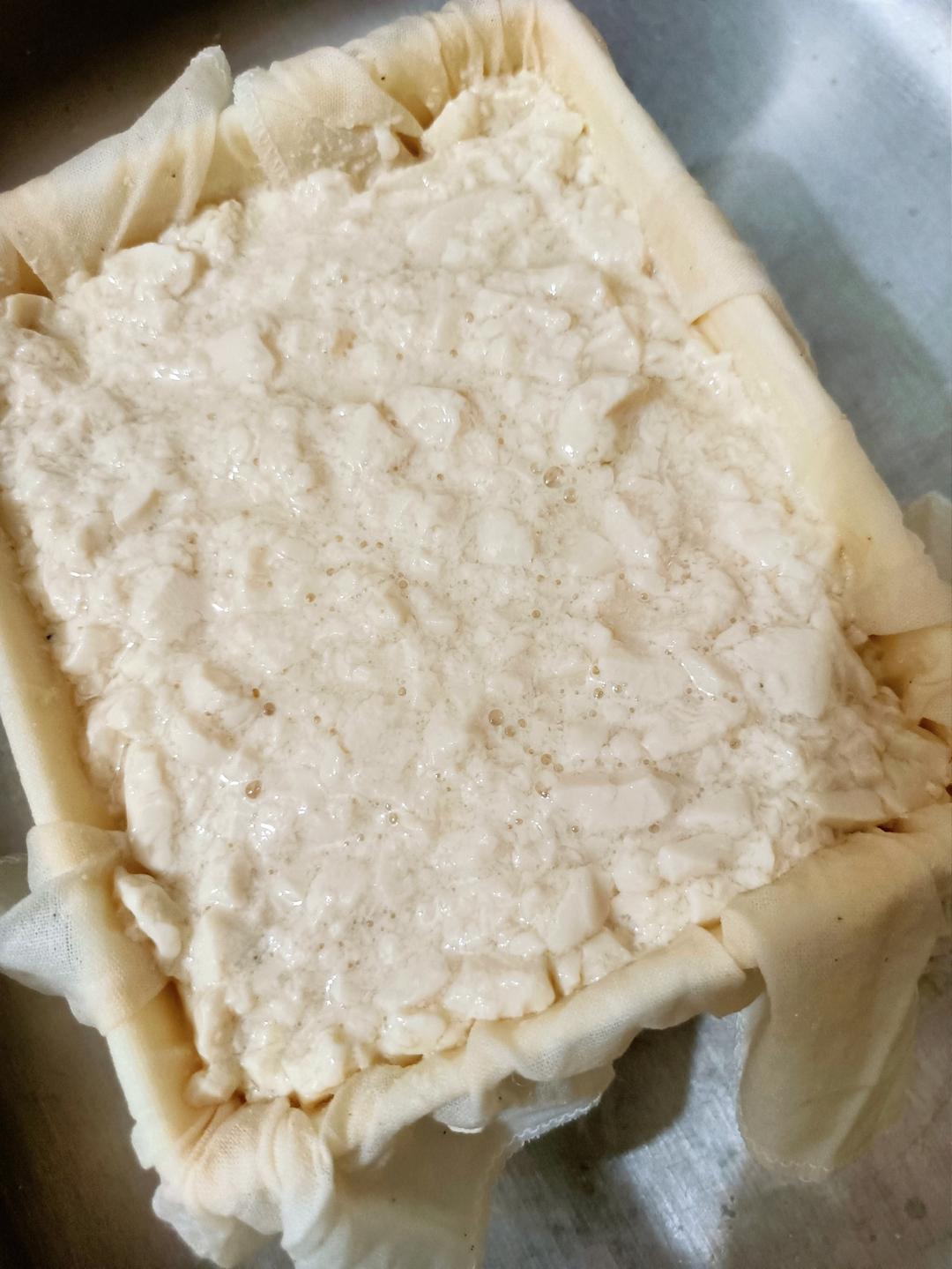 家庭自制内脂豆腐