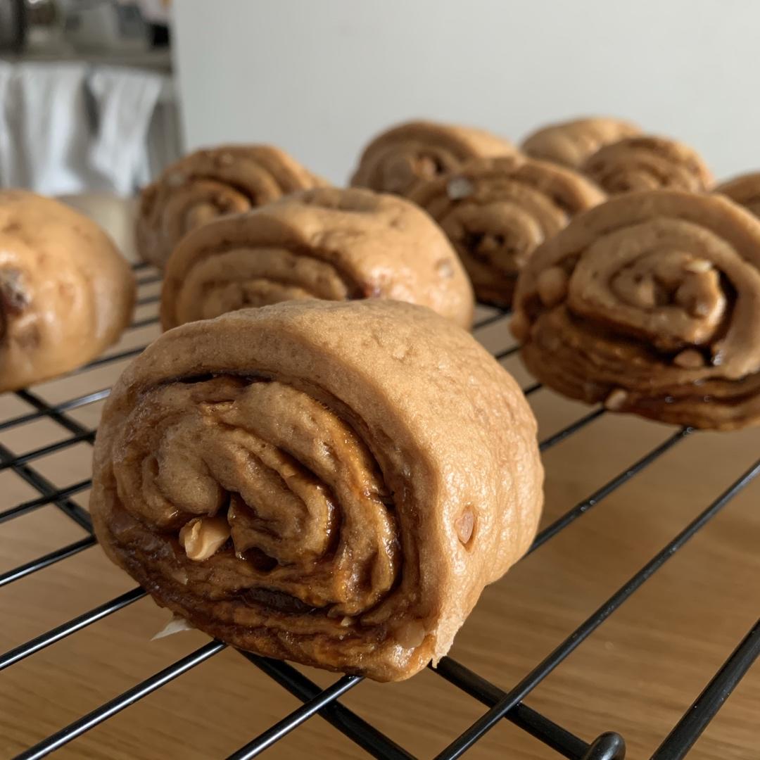 有料的红糖馒头（土豪包）