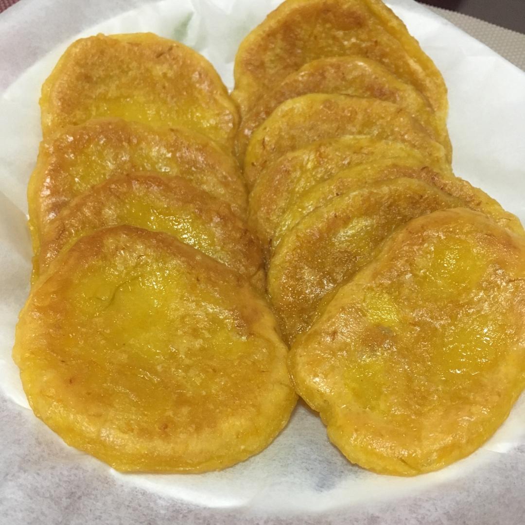 超简单的家常南瓜饼