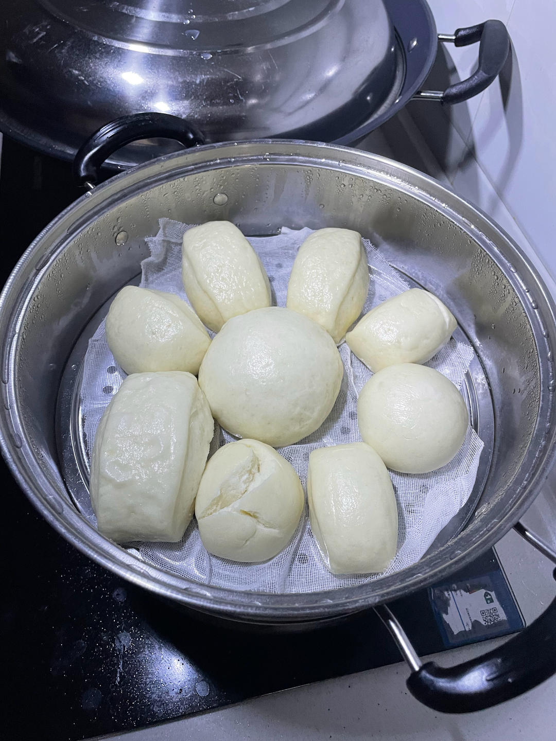 新手做馒头也能100%成功——附上非常详细的视频步骤（一次发酵法）